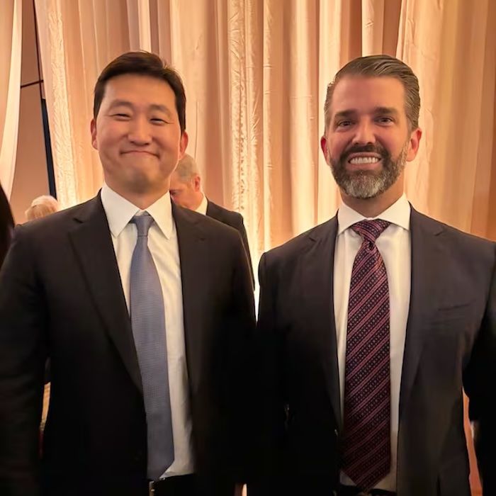 김범석과 도널드 트럼프의 장남 도널드 트럼프 주니어