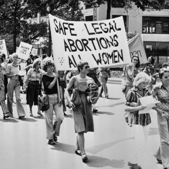 1970년대 합법적인 임신중지권을 요구하는 미국 여성들의 시위