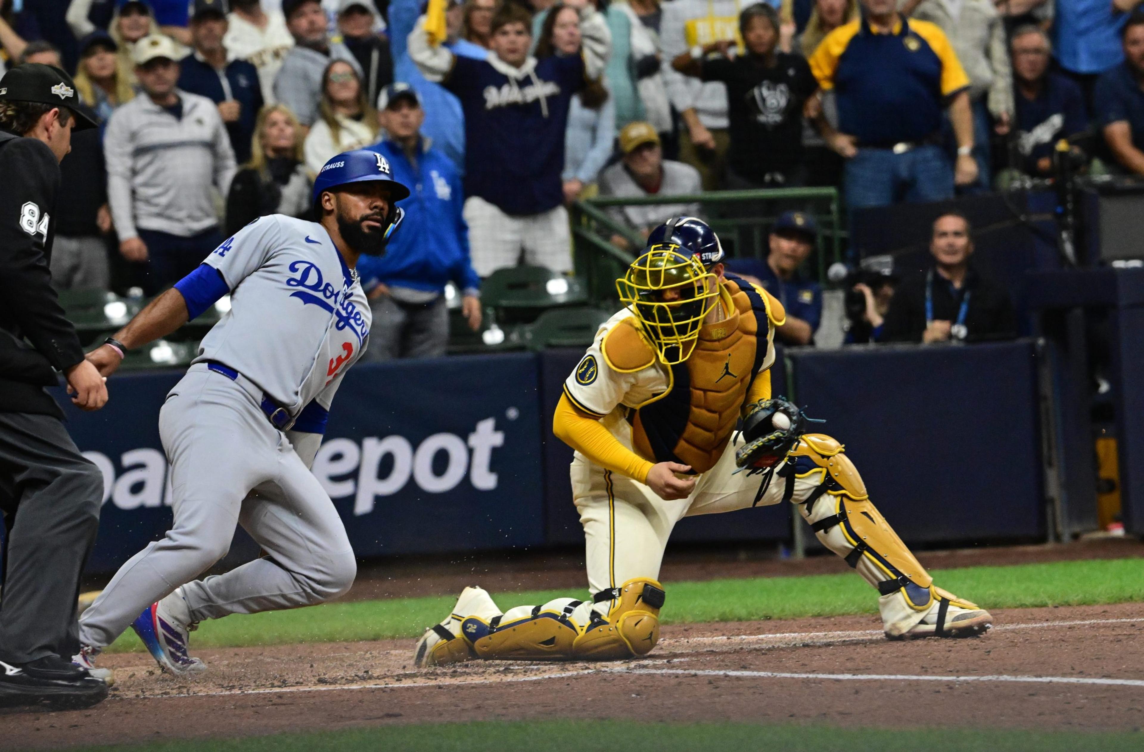 MLB: Playoffs-Los Angeles Dodgers at Milwaukee Brewers