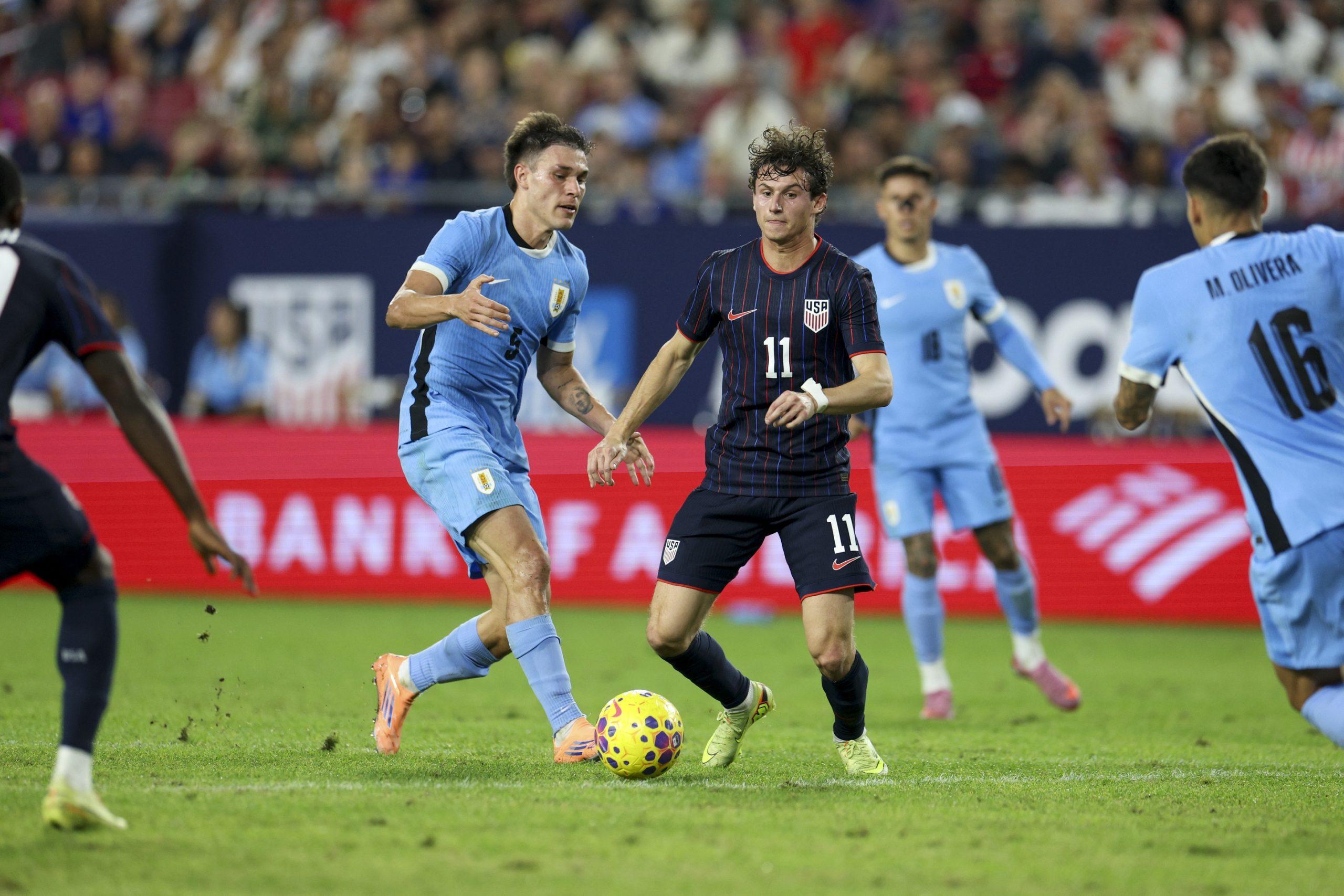 Soccer: International Mens Friendly-Uruguay at USA