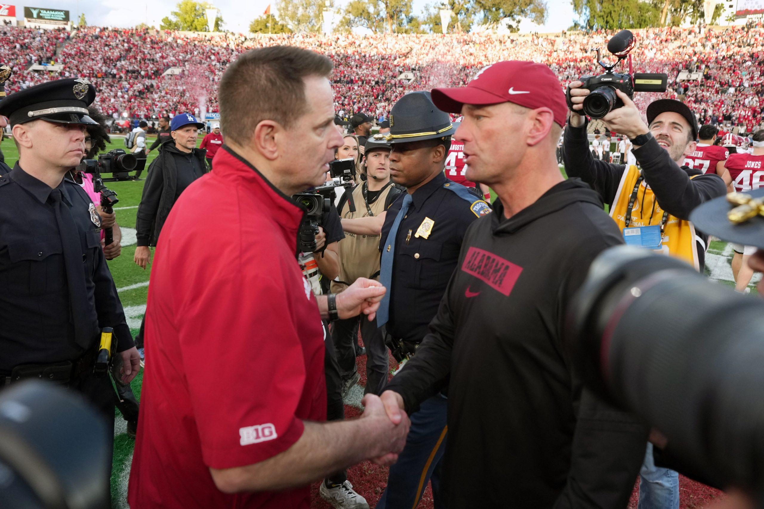 NCAA Football: Rose Bowl-Alabama at Indiana