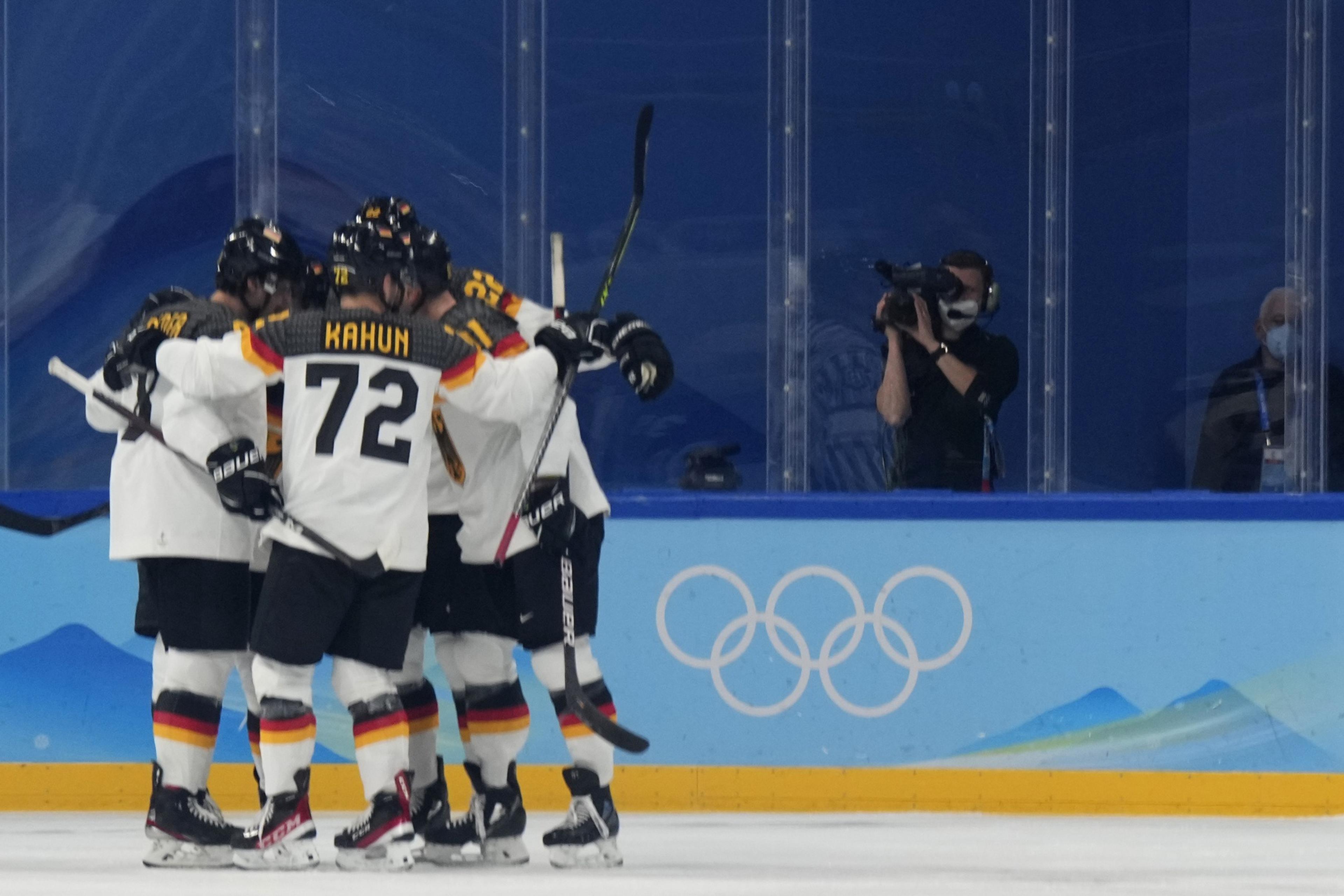 Olympics: Ice Hockey-Men Group A - USA-GER