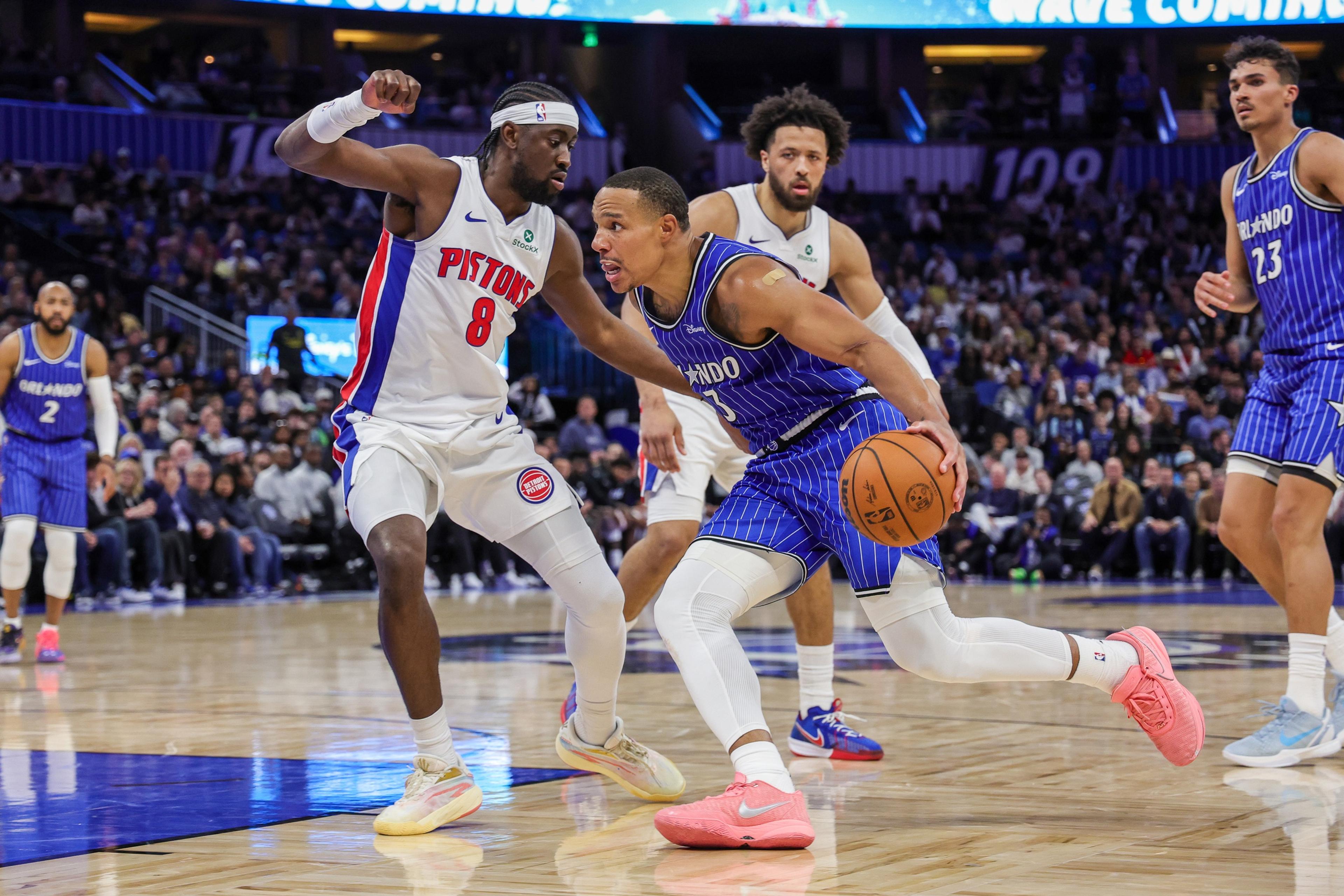 NBA: Detroit Pistons at Orlando Magic