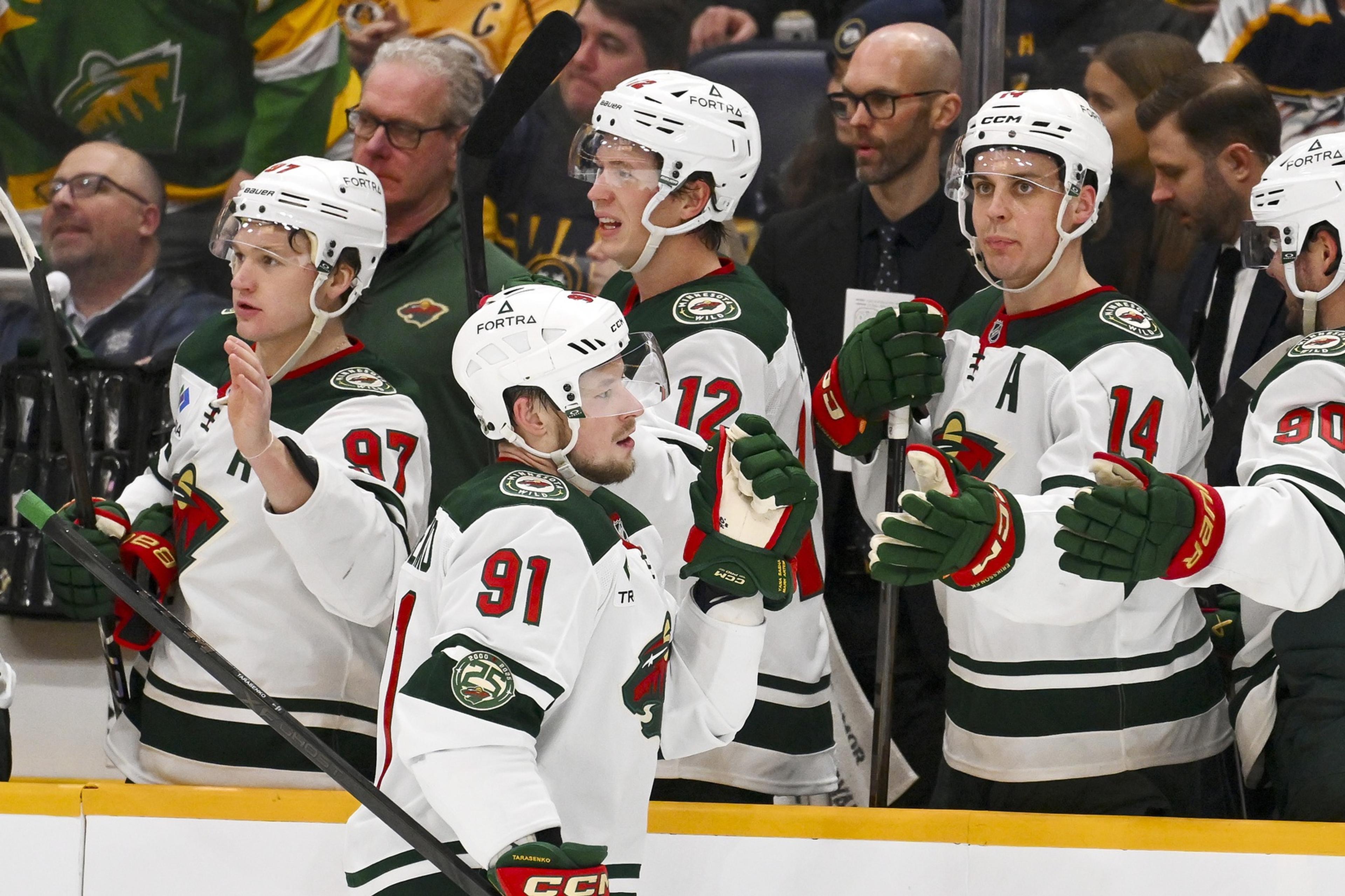 NHL: Minnesota Wild at Nashville Predators