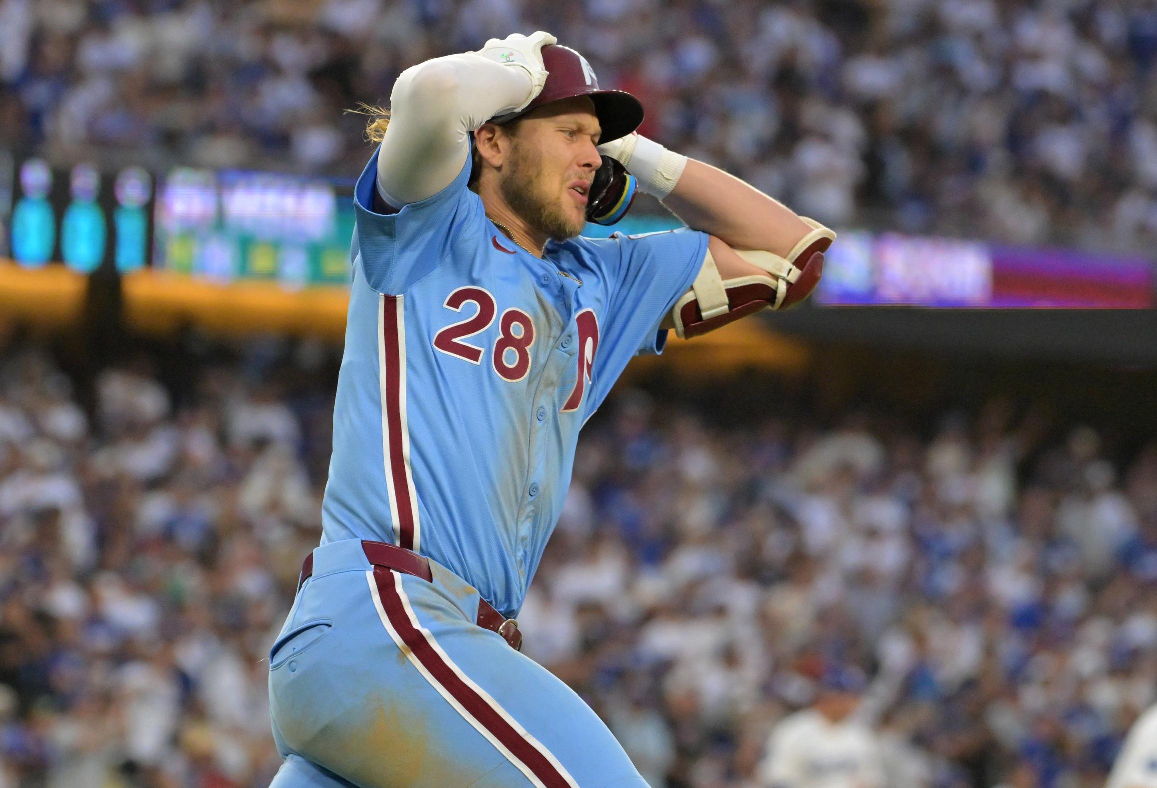 MLB: Playoffs-Philadelphia Phillies at Los Angeles Dodgers