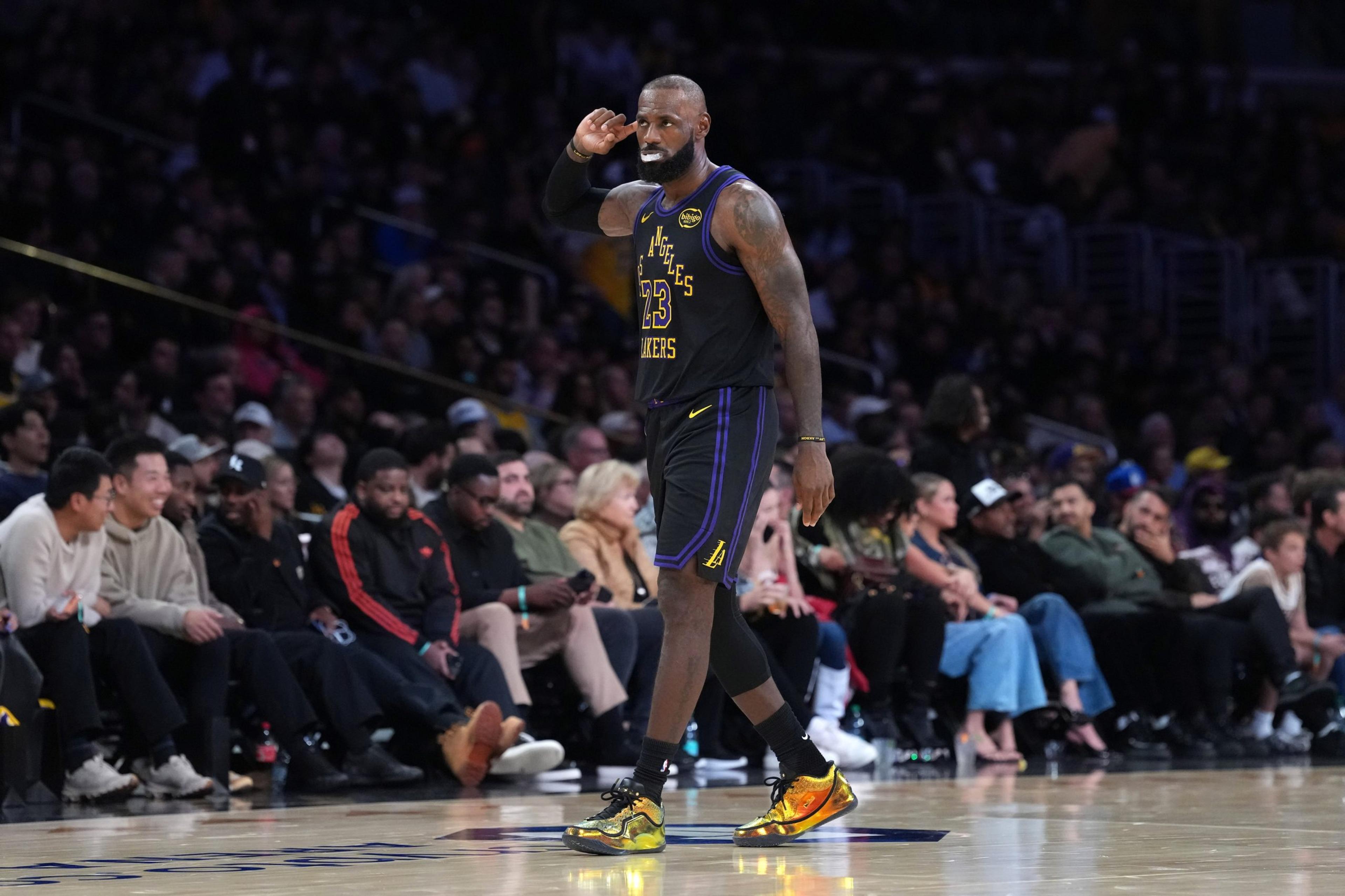 NBA: Utah Jazz at Los Angeles Lakers