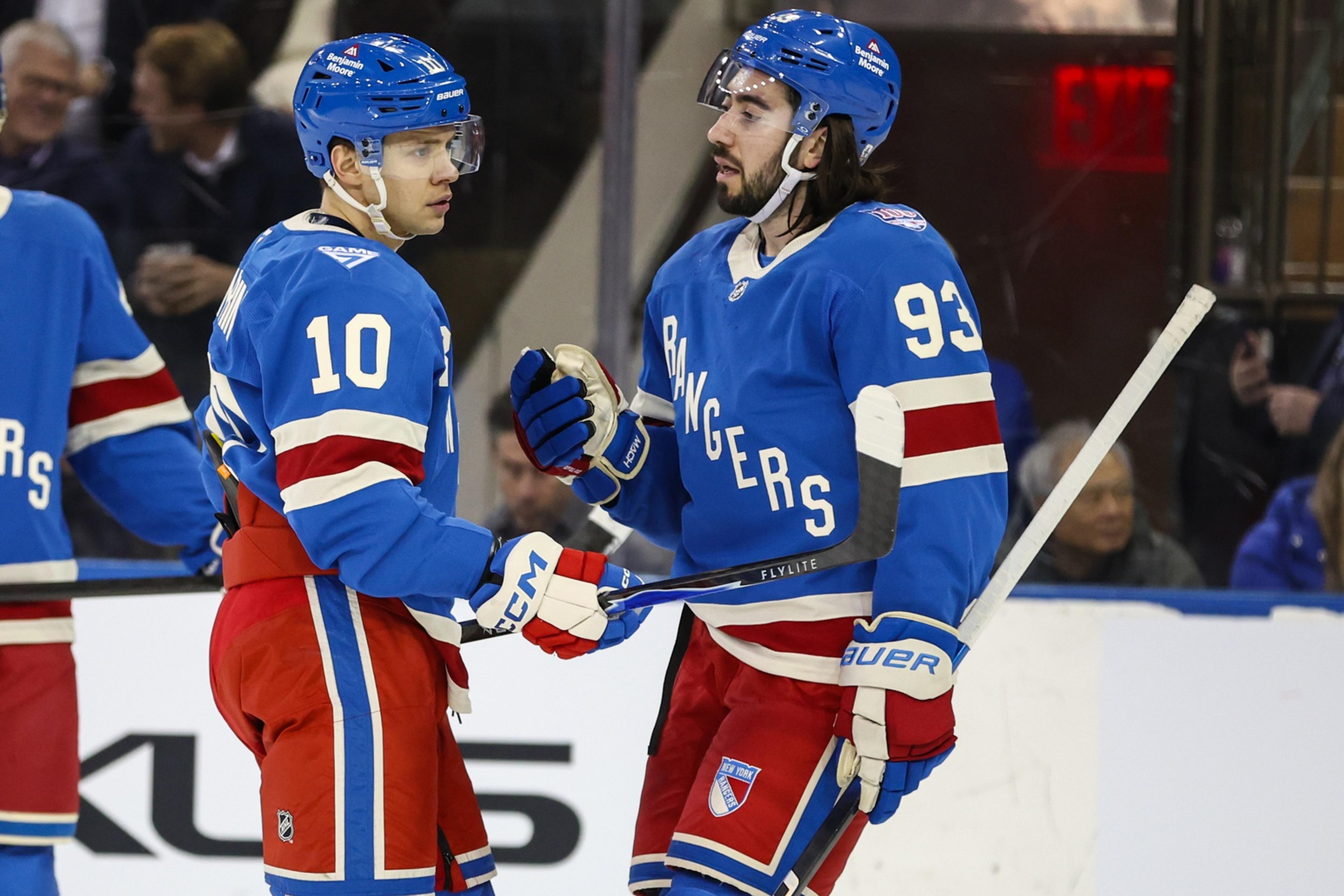 NHL: Buffalo Sabres at New York Rangers