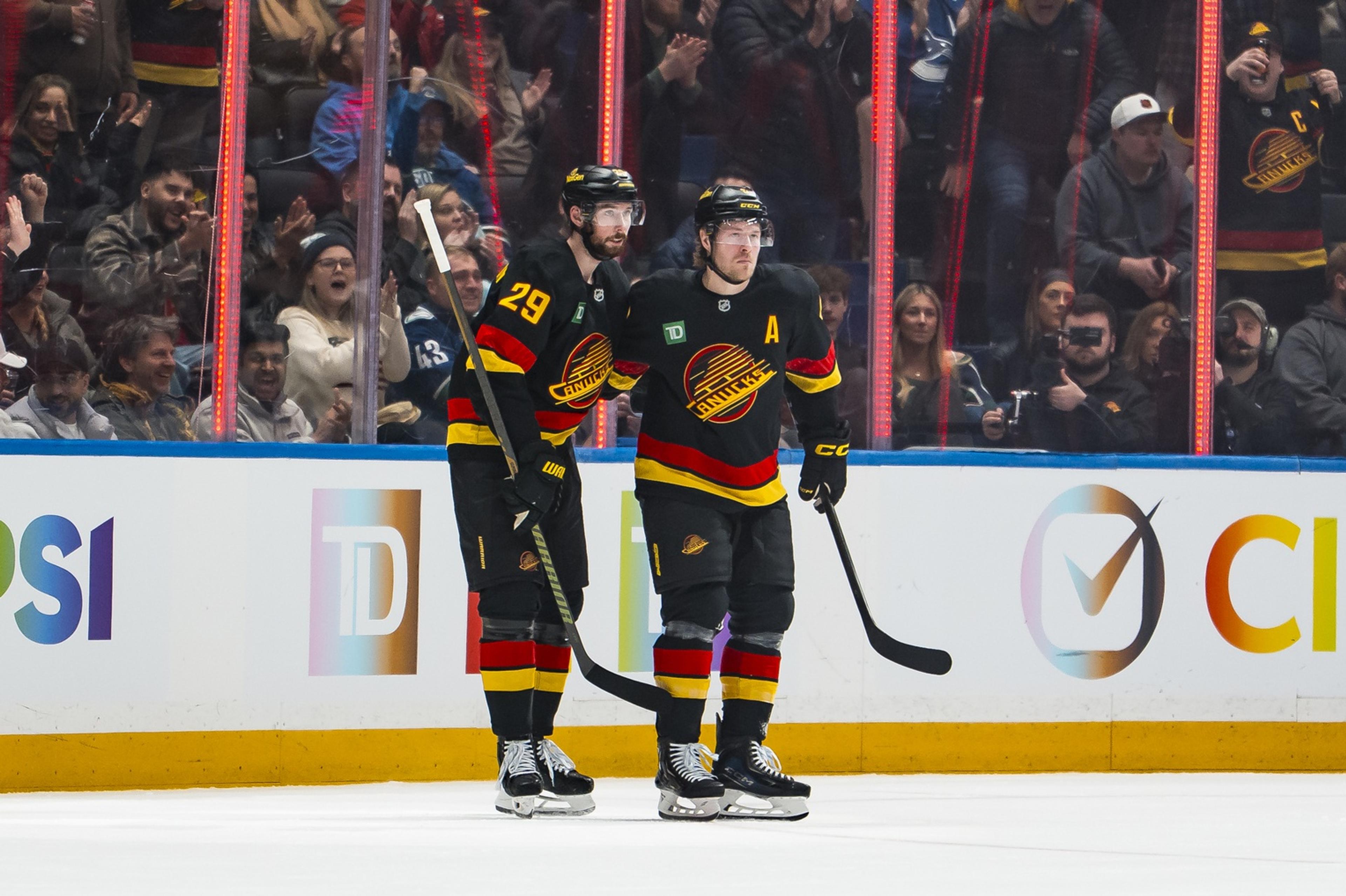 NHL: Washington Capitals at Vancouver Canucks
