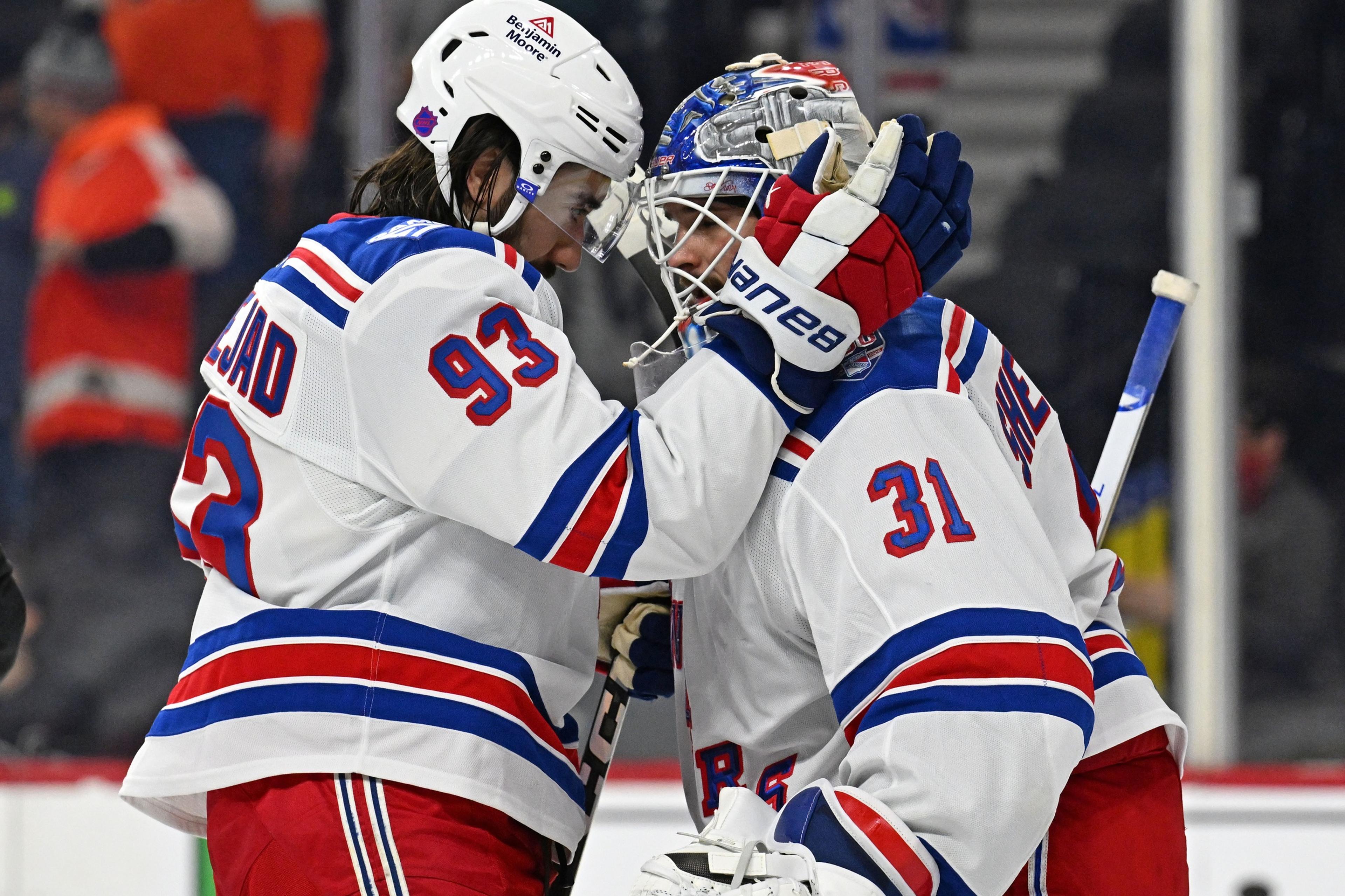 NHL: New York Rangers at Philadelphia Flyers