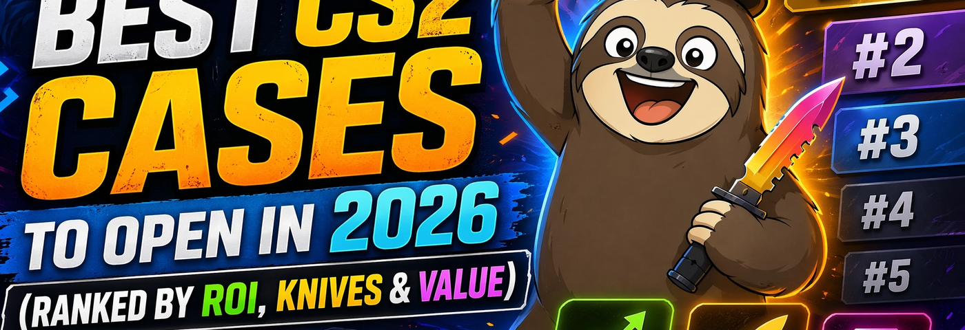 Best CS2 Cases to Open in 2026 (Ranked by ROI, Knives & Value)