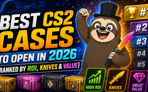 Best CS2 Cases to Open in 2026 (Ranked by ROI, Knives & Value)