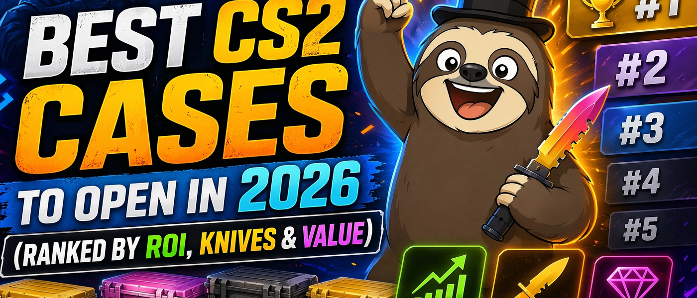 Best CS2 Cases to Open in 2026 (Ranked by ROI, Knives & Value)