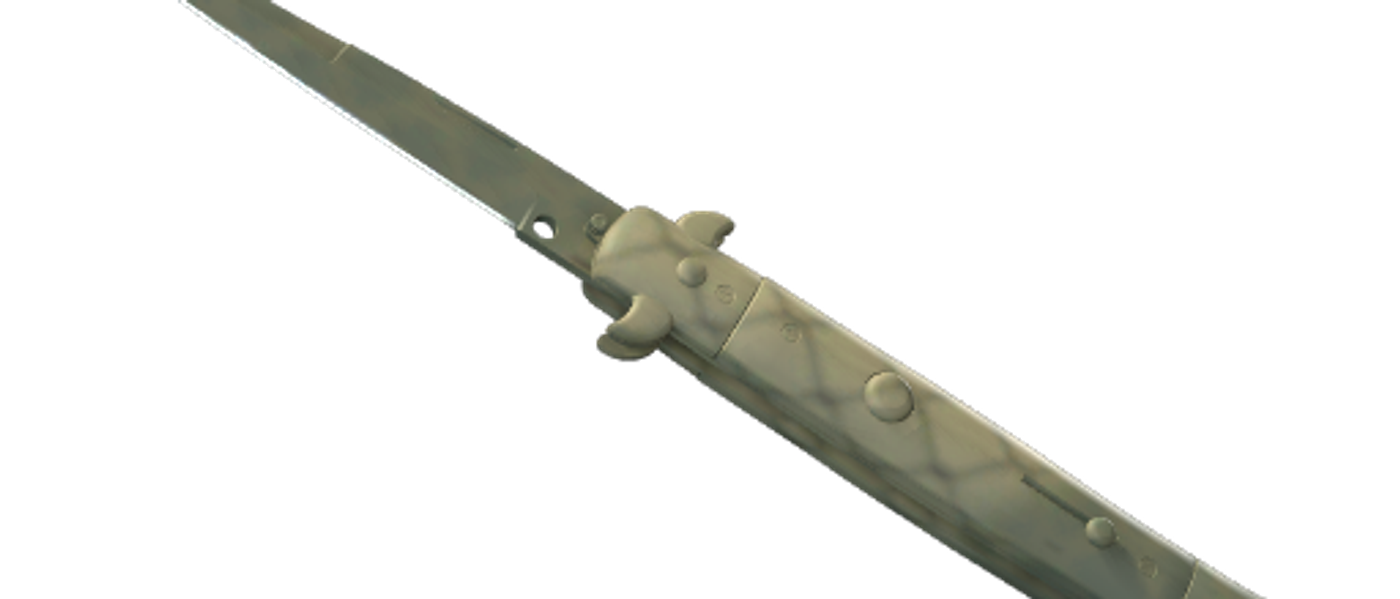 ★ Stiletto Knife | Safari Mesh — CS2 skin