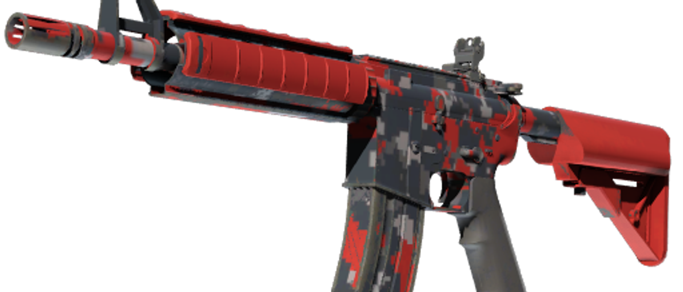 M4A4 | Red DDPAT — CS2 skin