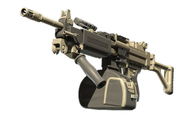Negev | Raw Ceramic — CS2 skin