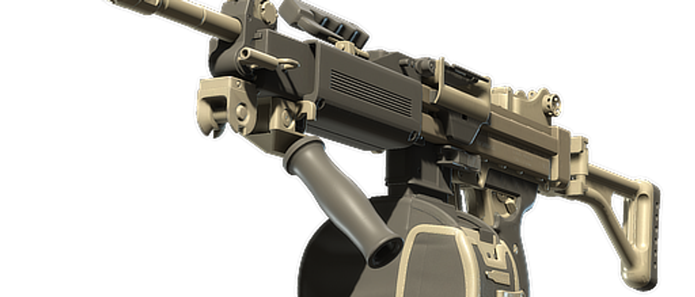 Negev | Raw Ceramic — CS2 skin