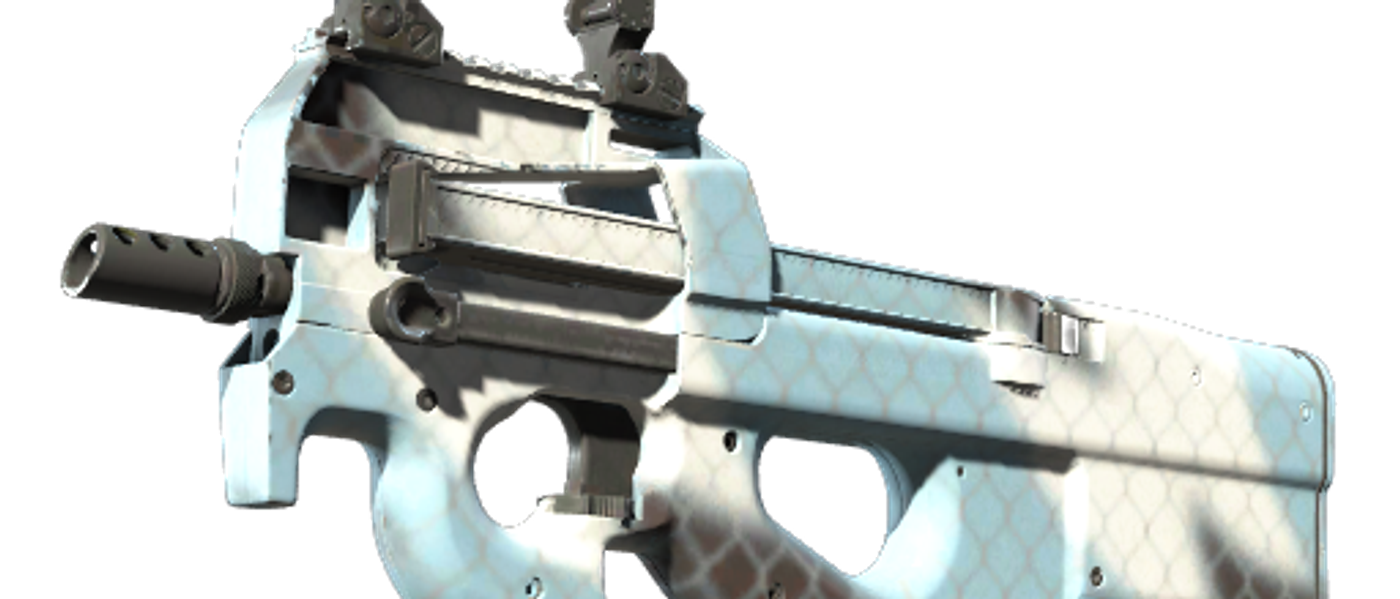 P90 | Glacier Mesh — CS2 skin