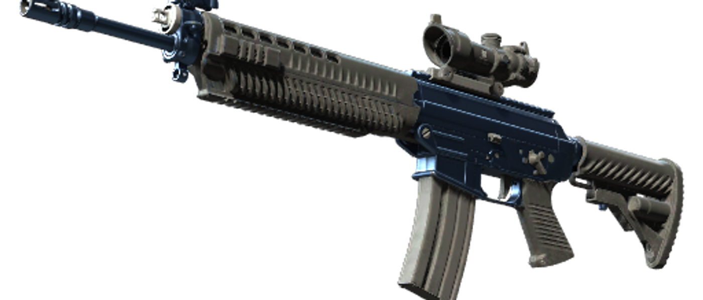 SG 553 | Anodized Navy — CS2 skin