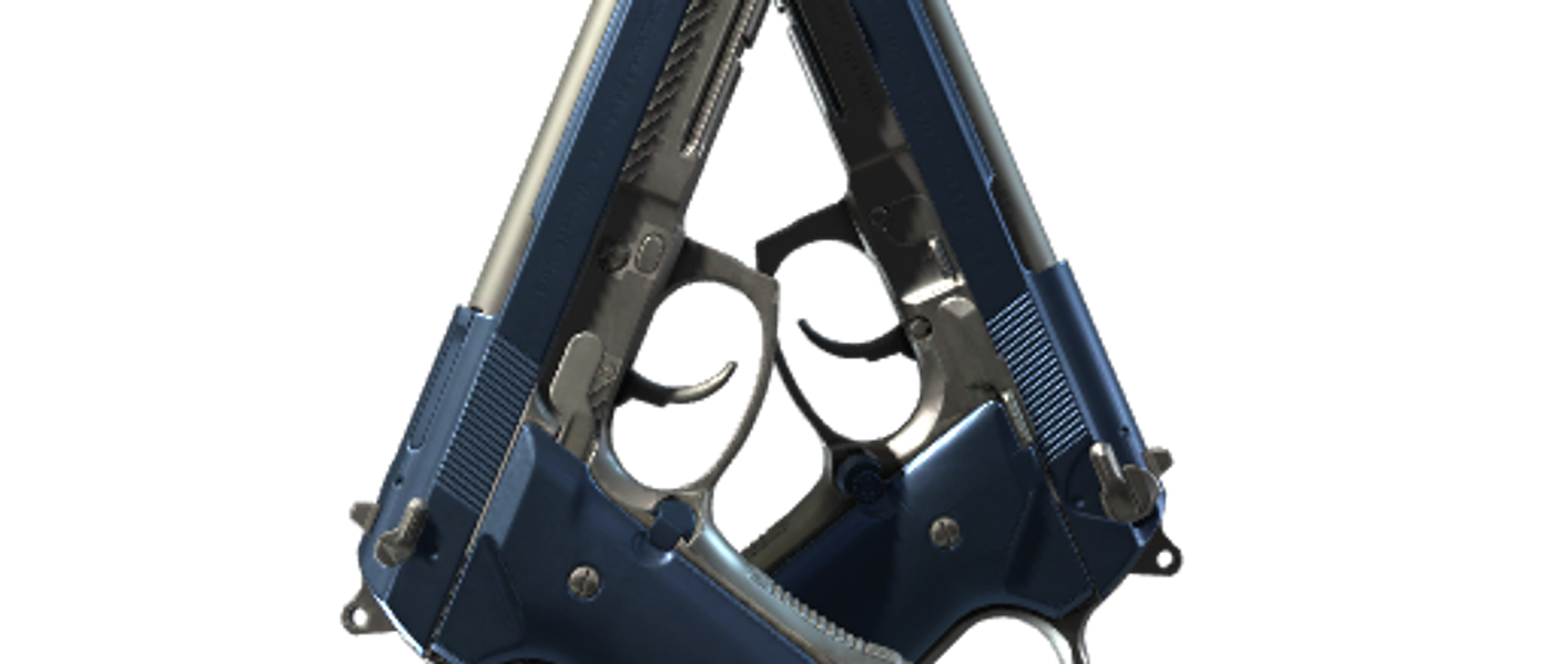 Dual Berettas | Anodized Navy — CS2 skin