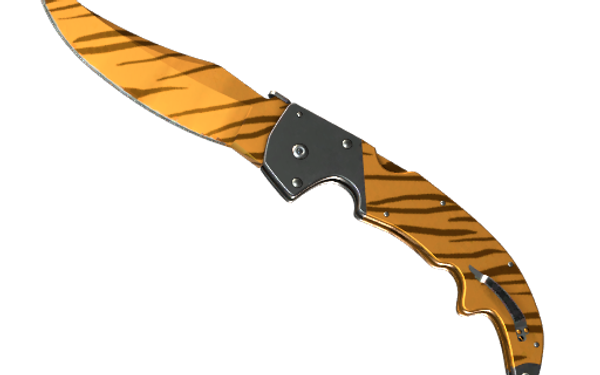 ★ Falchion Knife | Tiger Tooth — CS2 skin
