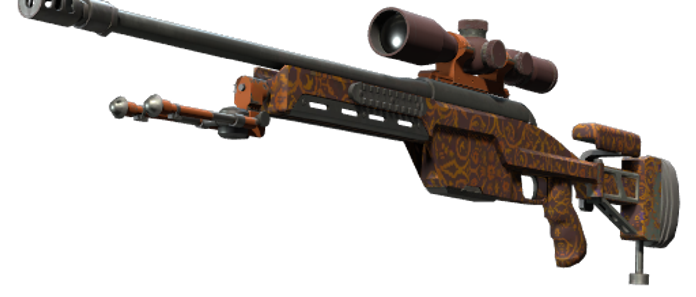 SSG 08 | Orange Filigree — CS2 skin