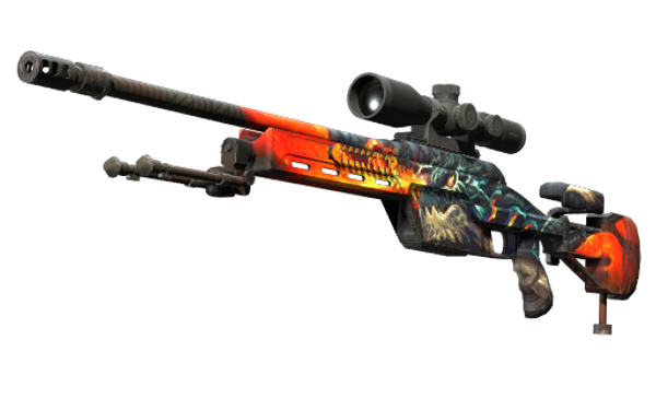SSG 08 | Dragonfire — CS2 skin