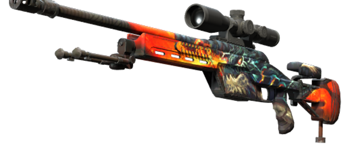 SSG 08 | Dragonfire — CS2 skin