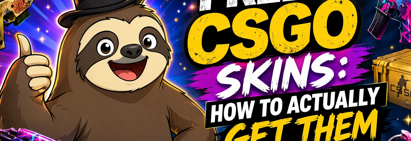 Free CSGO Skins: How to Actually Get Them | SlothiW