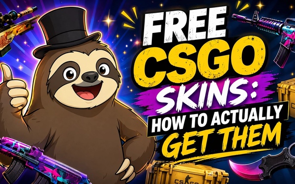 Free CSGO Skins: How to Actually Get Them | SlothiW