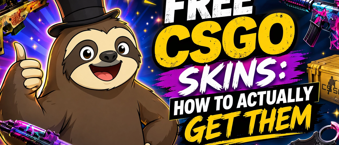 Free CSGO Skins: How to Actually Get Them | SlothiW