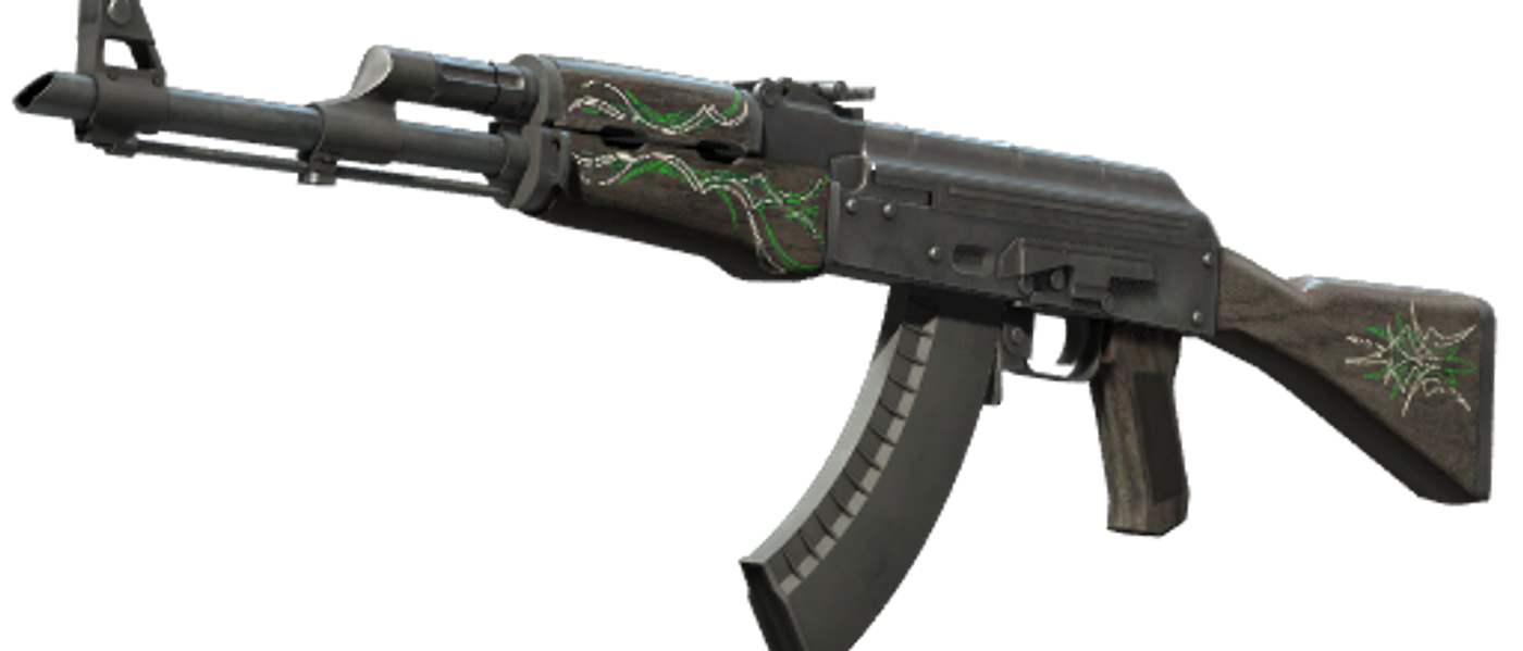 AK-47 | Emerald Pinstripe — CS2 skin