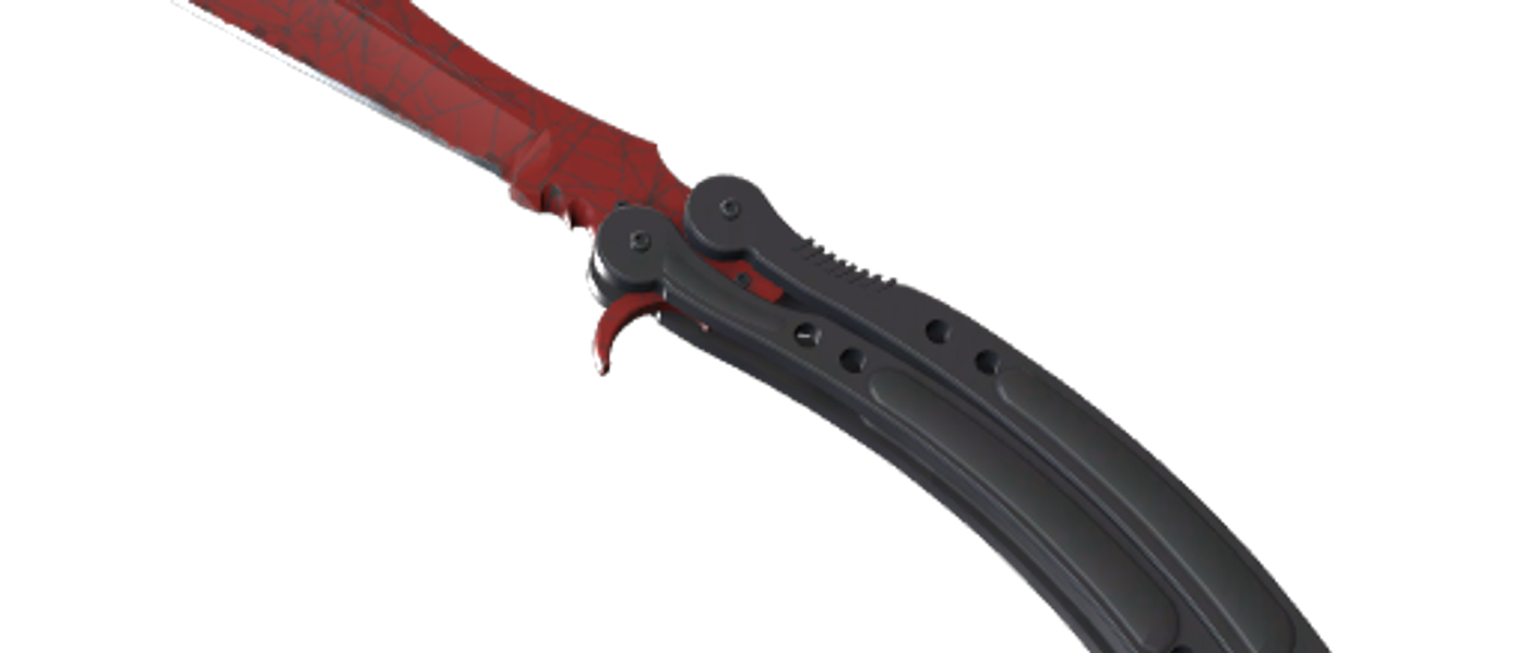 ★ Butterfly Knife | Crimson Web — CS2 skin