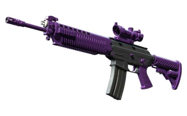 SG 553 | Ultraviolet — CS2 skin