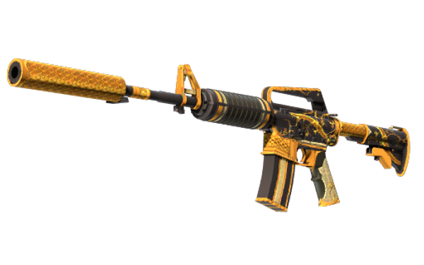 M4A1-S | Golden Coil — CS2 skin