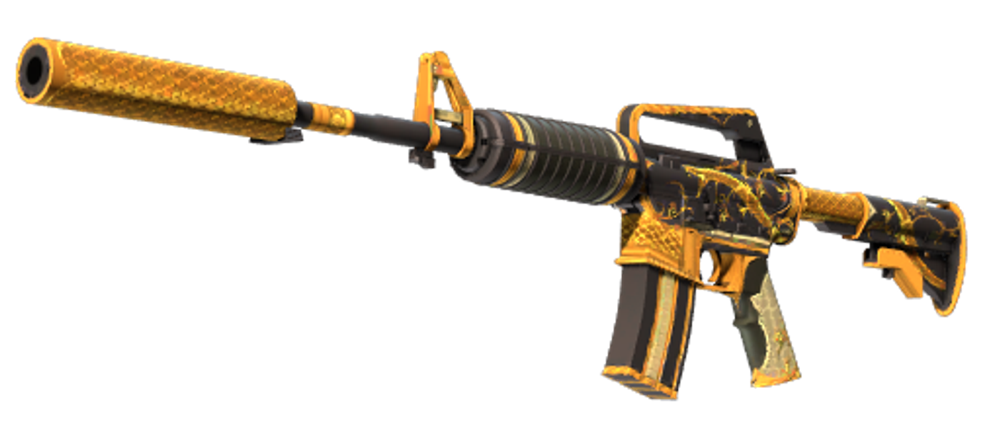 M4A1-S | Golden Coil — CS2 skin