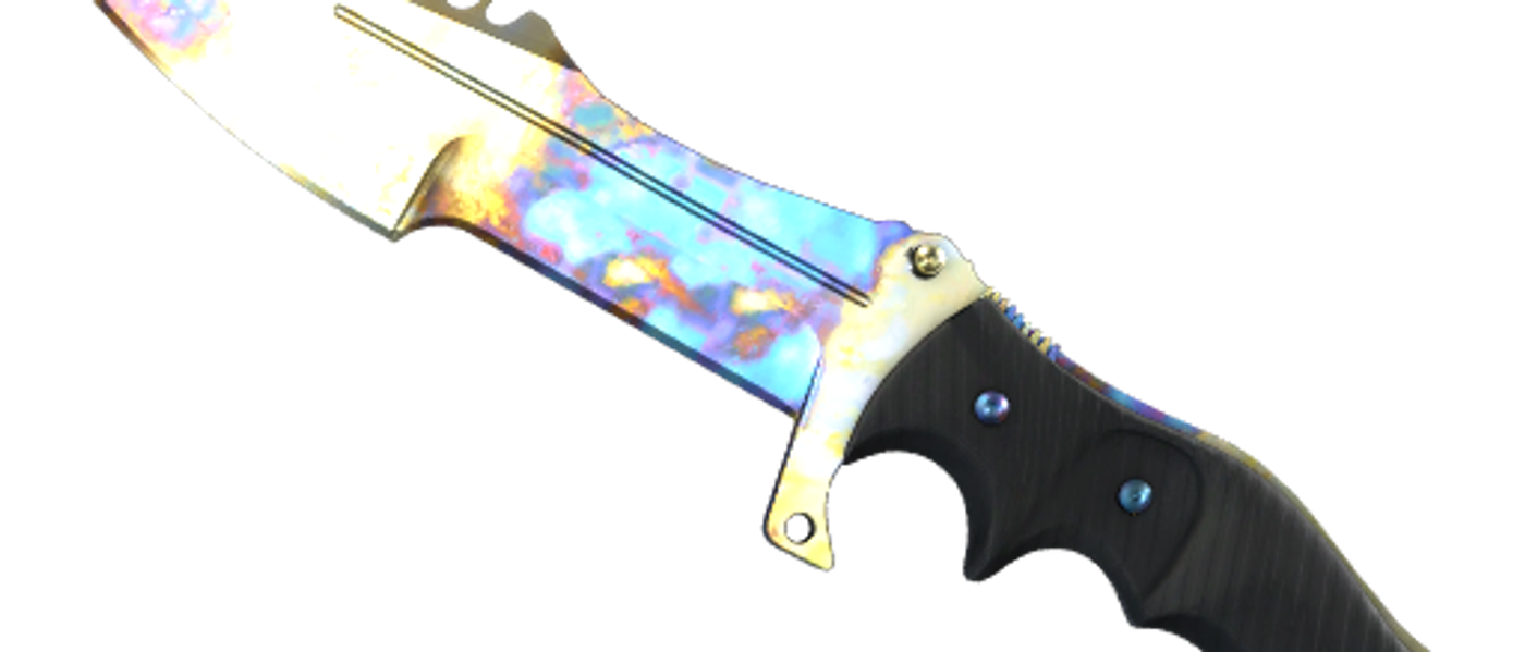 ★ Huntsman Knife | Case Hardened — CS2 skin