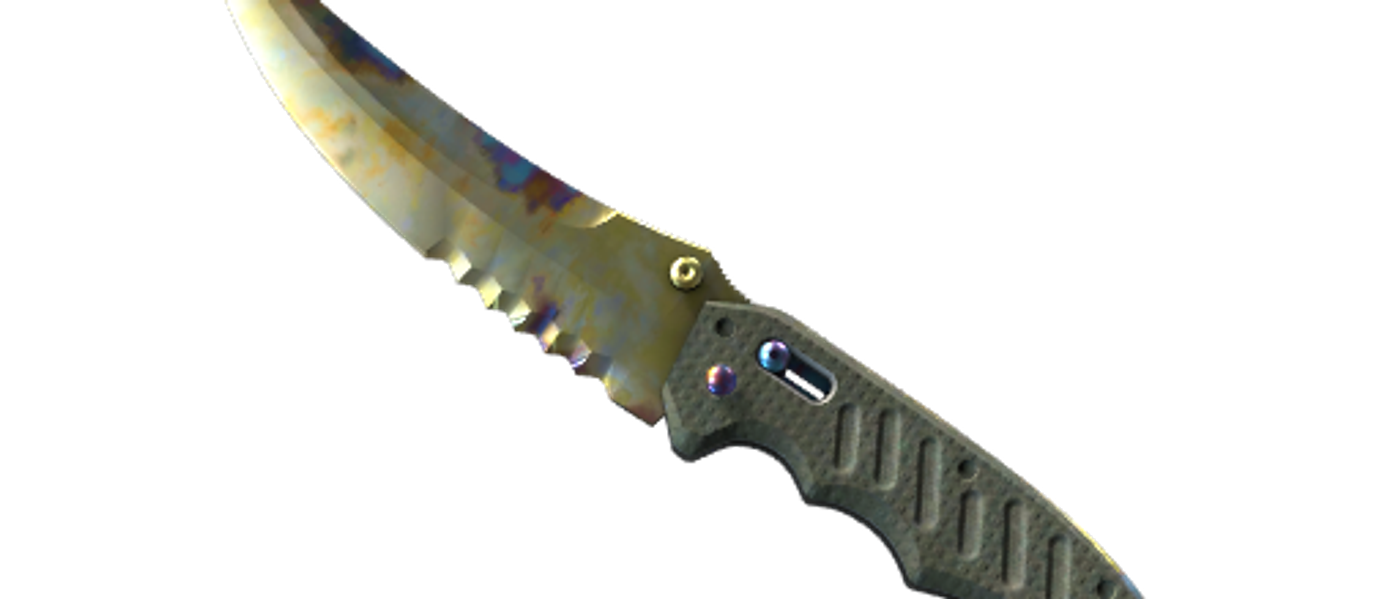 ★ Flip Knife | Case Hardened — CS2 skin