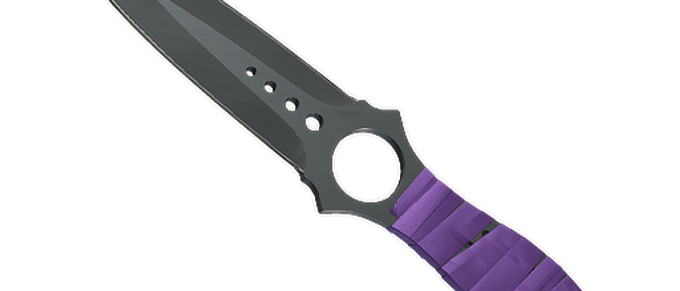 ★ Skeleton Knife | Ultraviolet — CS2 skin