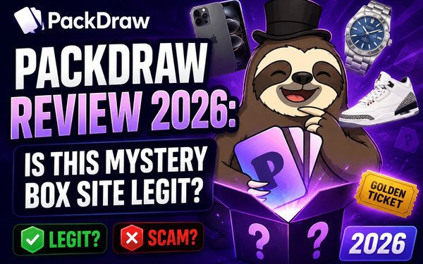 PackDraw Review 2026: Is This Mystery Box Site Legit?