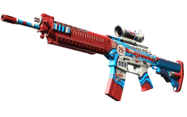SG 553 | Integrale — CS2 skin