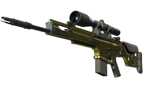 SCAR-20 | Brass — CS2 skin