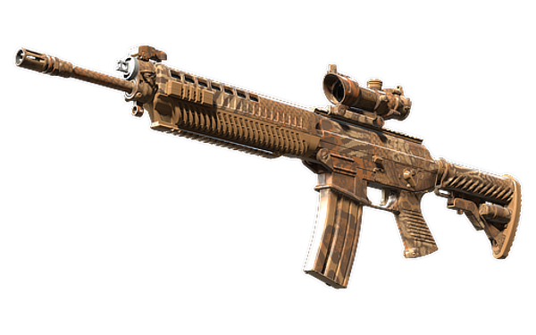 SG 553 | Safari Print — CS2 skin