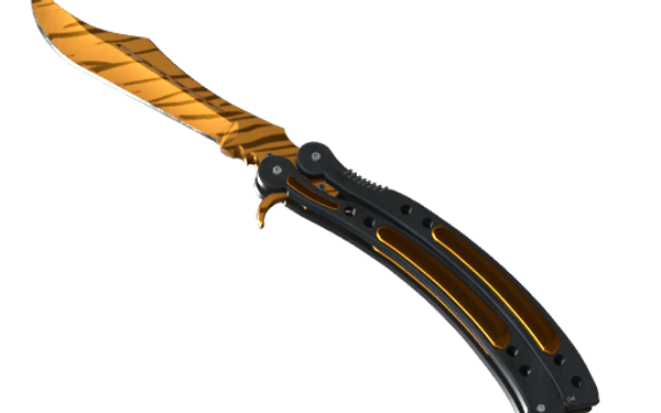 ★ Butterfly Knife | Tiger Tooth — CS2 skin