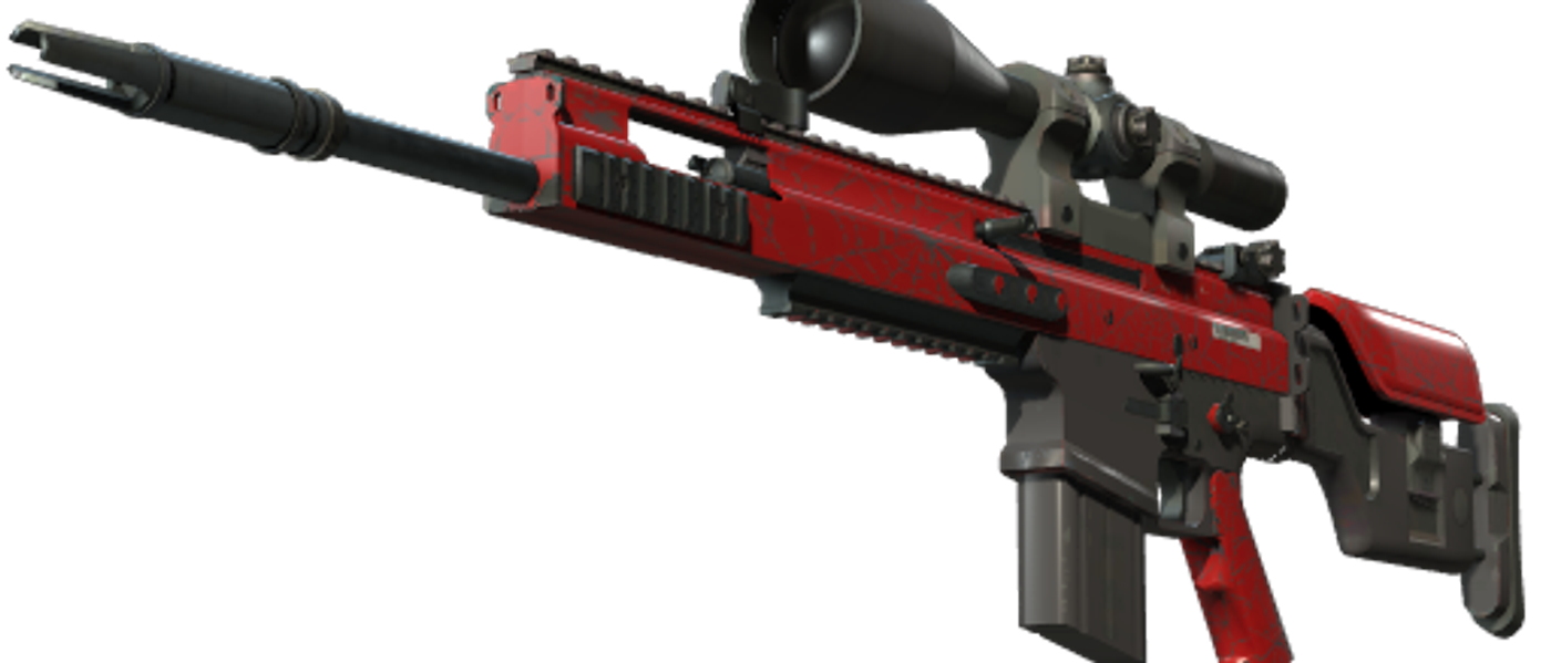 SCAR-20 | Crimson Web — CS2 skin