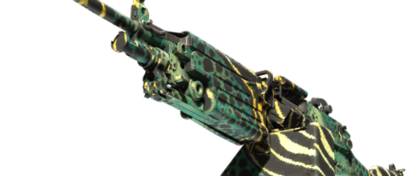 M249 | Emerald Poison Dart — CS2 skin