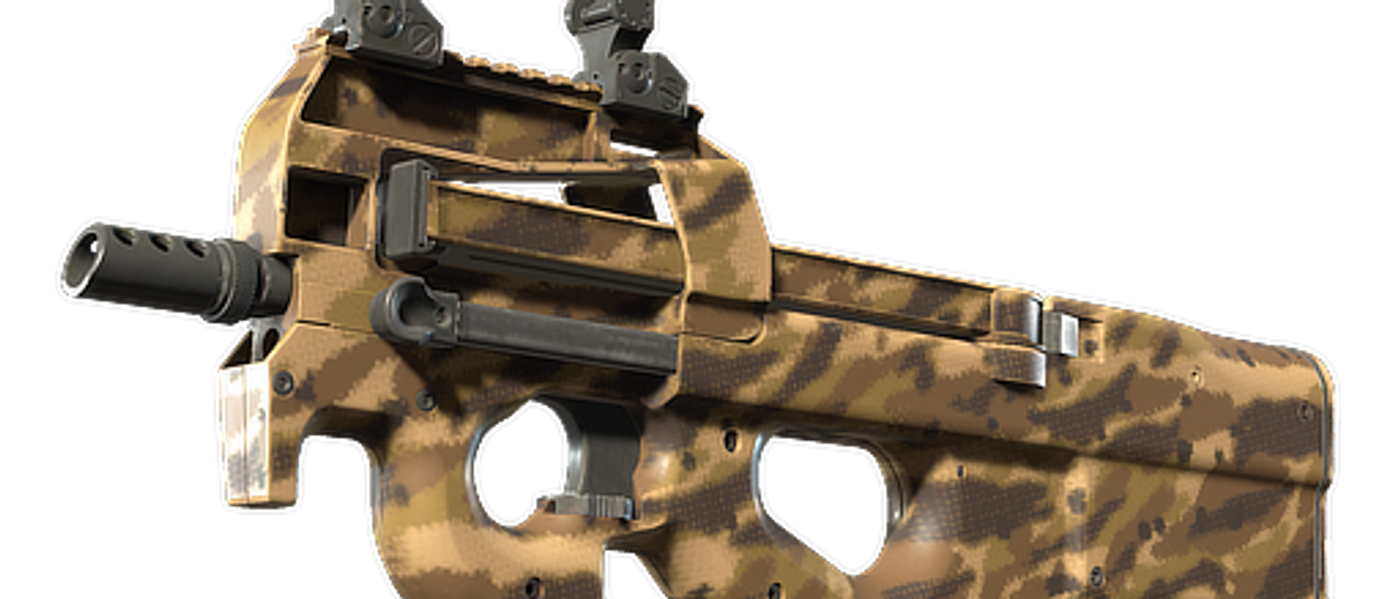 P90 | Desert Halftone — CS2 skin
