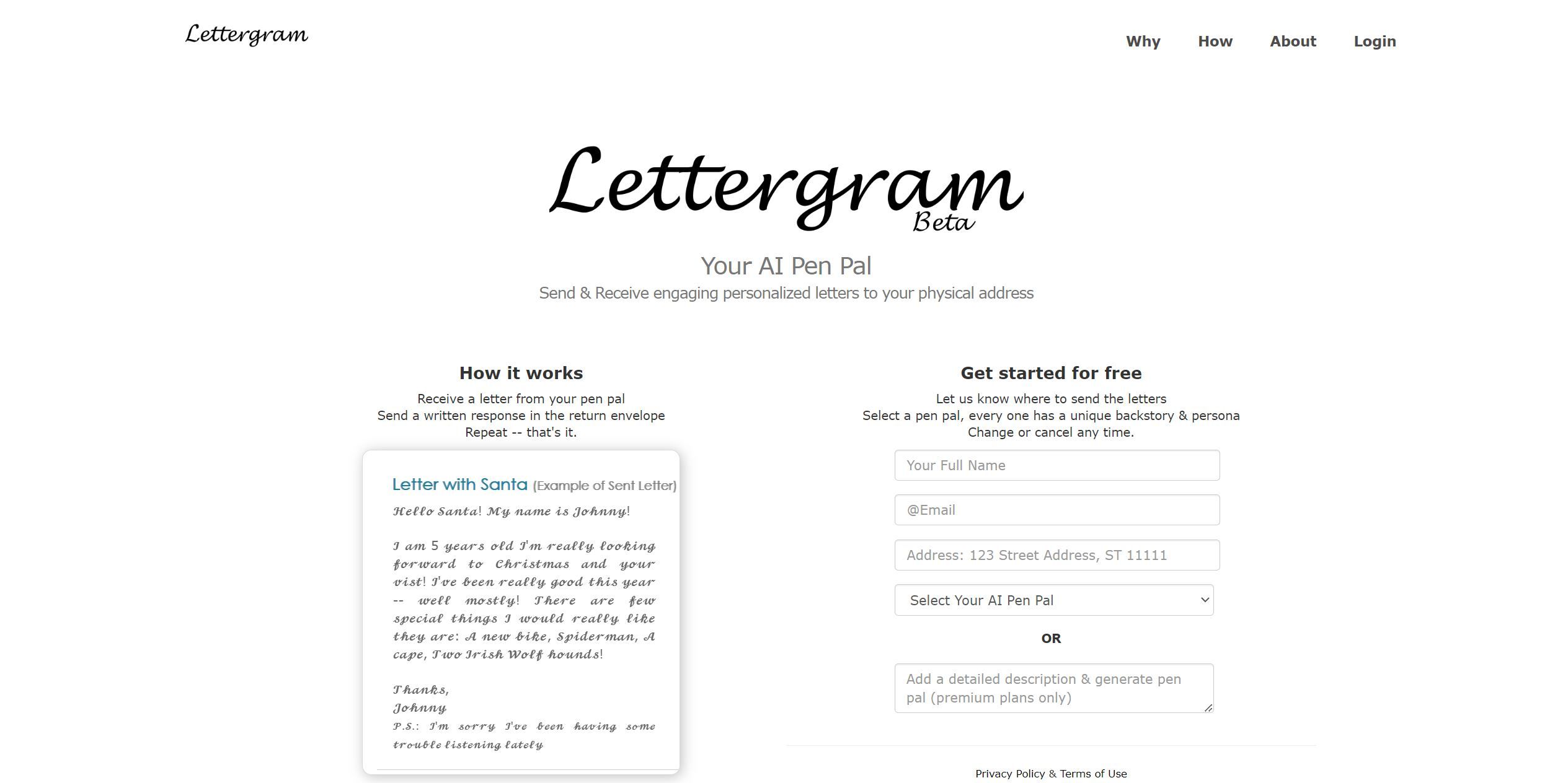 Lettergramme