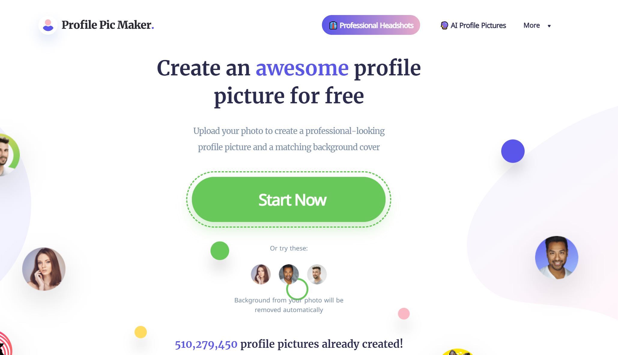 AI profile picture maker