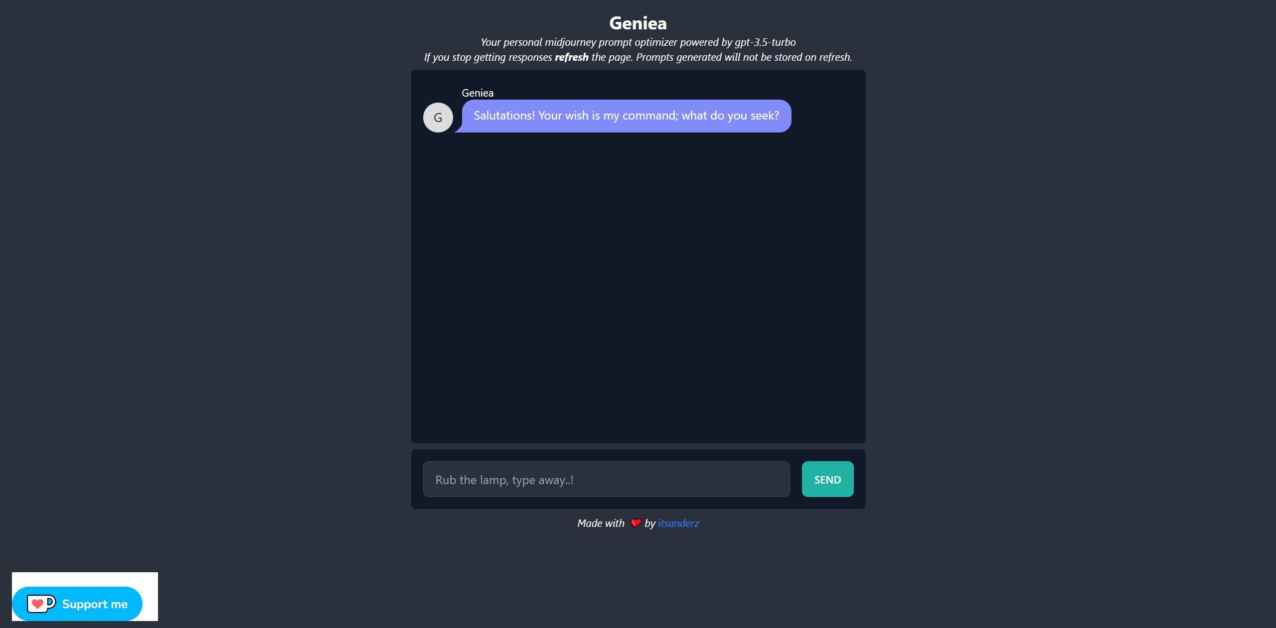 Prompt generator