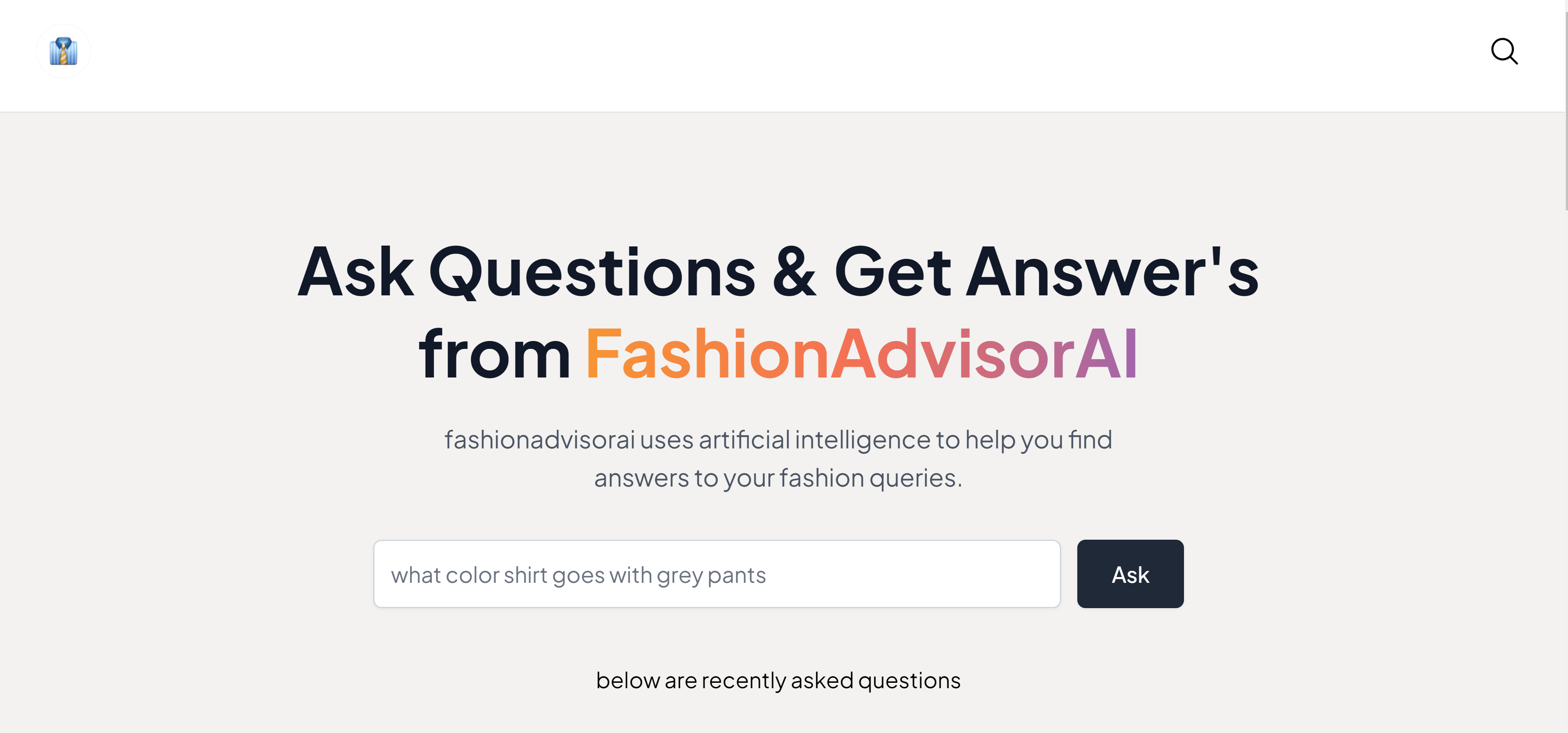 Asesor de moda AI